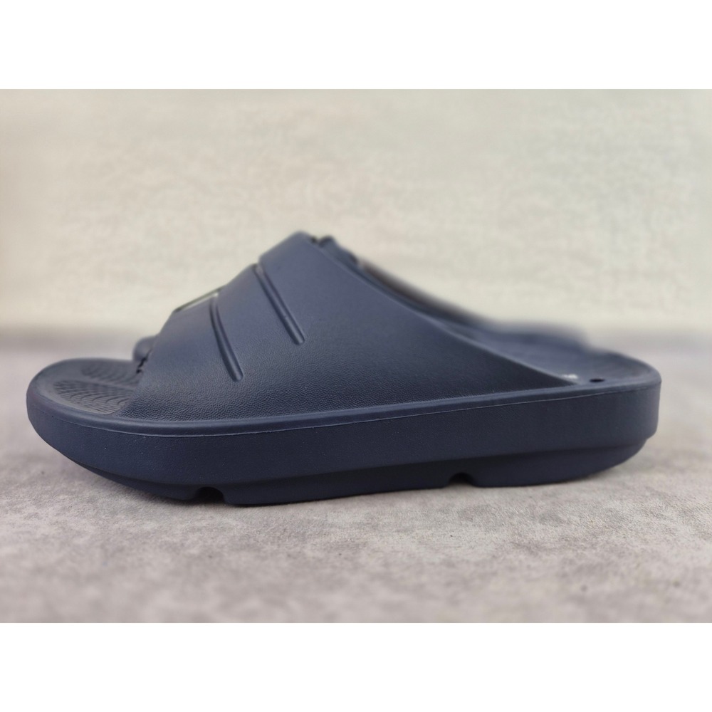 Deer Stags Ward Navy Blue Slides Kids Size 5 Big Kid Sandals S454